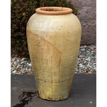 Tuscany FNT40008 Ceramic Triple Vase Complete Fountain Kit Vase Fountain Blue Thumb